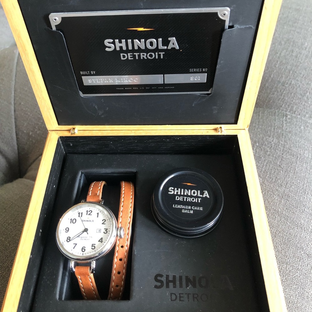 Women’s Shinola Birdy Watch